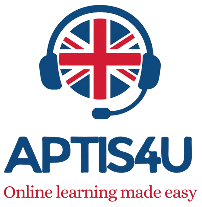 Logo Aptis4u online learning made easy